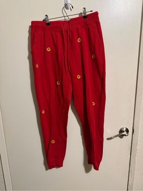 Reflex Bright Red Fleece Bottoms